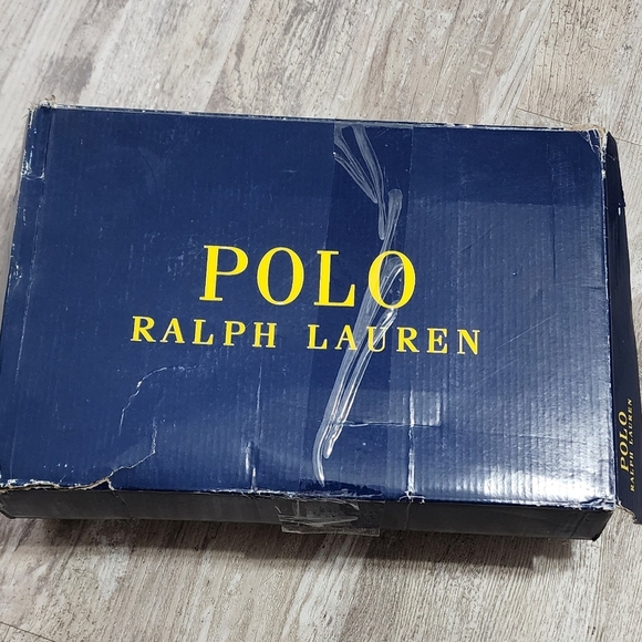 POLO RALPH LAUREN Men's Jogger Leather Mesh Sneakers White Multi Size 9.5D - Picture 8 of 8